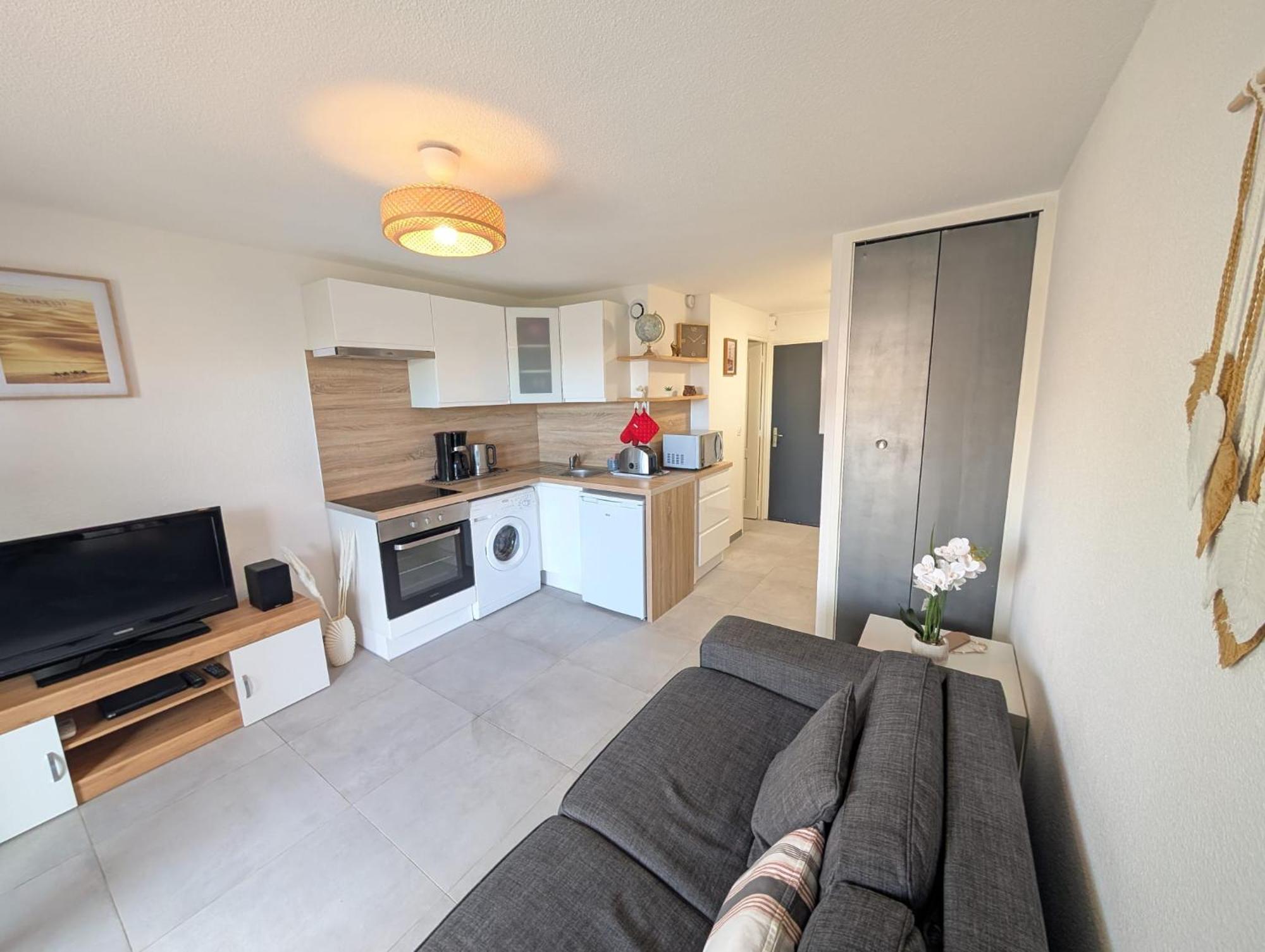 Studio Cabine 4 Personnes Cap D'Adge Agde Esterno foto