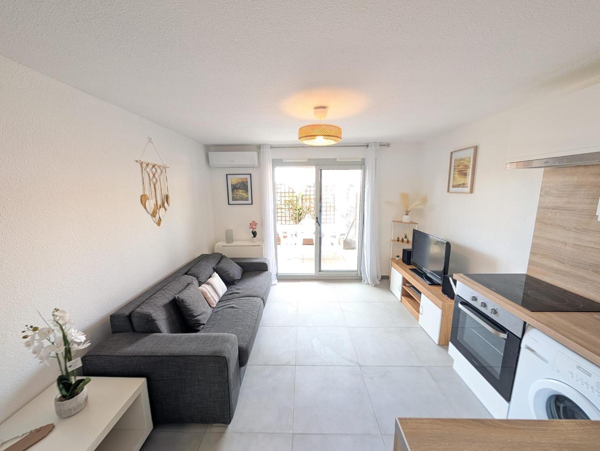 Studio Cabine 4 Personnes Cap D'Adge Agde Esterno foto